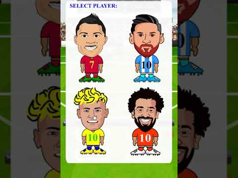 Ronaldo Messi Football stars