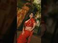 On The Night Of Navami Soumi Saha Sways To The Beat Of The Dhaka With New Red Saree ️ Shorts
