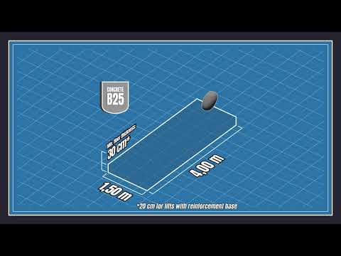 Concrete floor requirements 2-post lifts