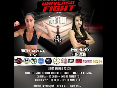 Universo Fight 5 _ Ruth "Ravena" vs Ma Nunes