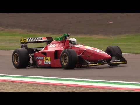 Historic Minardi Day 2025- V12 Ferrari 412 T1, Tyrrell P34 6-Wheeled, Wolf WR1 & More w/ Pure Sounds