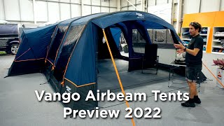 Vango Airbeam Tent Preview 2022