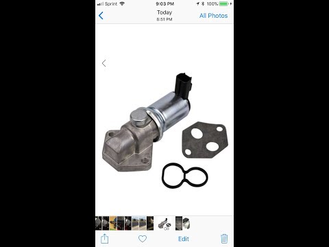 Idle air control valve (IAC) clean and/or replacement...
