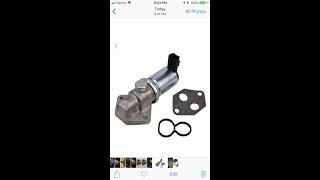 Idle air control valve (IAC) clean and/or replacement  Ford Mustang