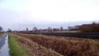 preview picture of video '103 235 mit IC 2417 am 18.12.11 zwischen Ottersberg und Sagehorn nahe Bremen'