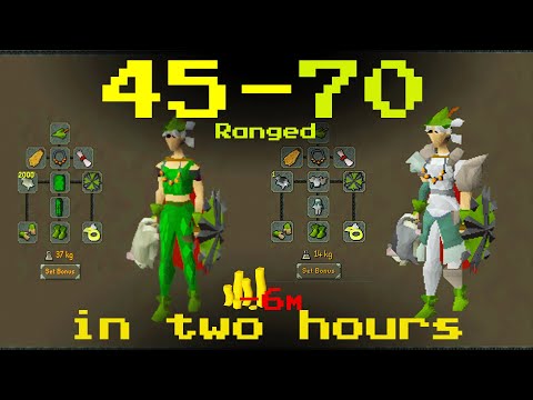 45-70 Ranged in two hours 300-750k XPH MM1 Tunnels