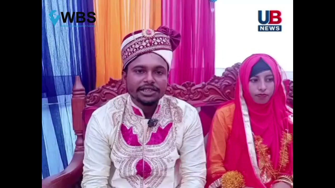 Marriage of three pairs of helpless girls completed together in Baliadangi, Thakurgaon.