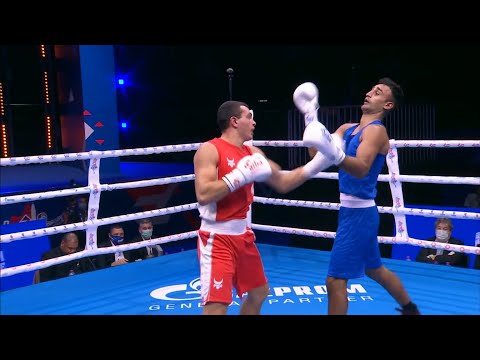 Day 5 (71kg) ZAKHARIEIEV Yurii (UKR) vs  AKBAR Mohammed (ENG) | AIBA WCHs 2021