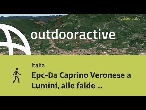 Epc-Da Caprino Veronese a Lumini, alle falde del Baldo 07 maggio 2023
