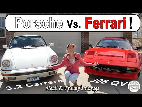 Ferrari Vs Porsche Classic! How are they Different? (With Driving)
