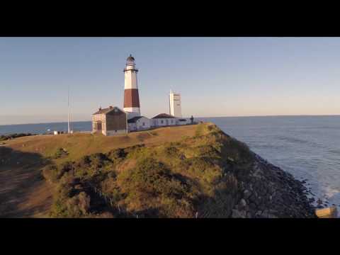Drono filmuota gražių bangų Vėžlių įlankoje filmuota medžiaga