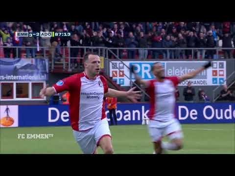 Prachtgoal Anco Jansen lijkt op FC Emmen D2 goal Edgar Meijles