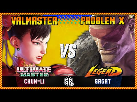 STREET FIGHTER 6 ▰ VALMASTER (Chun-Li) vs PROBLEM X (Sagat) ▰ SF6 High Level Gameplay