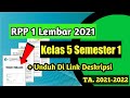 Rpp Matematika Kelas 5 Semester 1 Ktsp