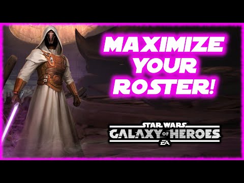 How To Get the MOST Out of Your Roster in Star Wars Galaxy of Heroes!