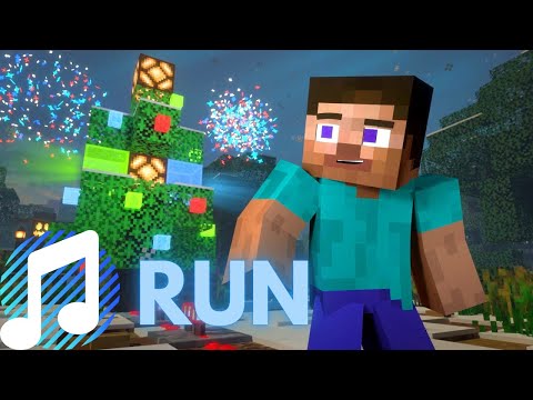 OneRepublic - Run  [REDSTONE CHRISTMAS] (Minecraft Animation) - 1.5k Special Release