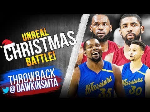 LeBron James & Kyrie Irving vs Kevin Durant & Stephen Curry EPiC Christmas Battle! | FreeDawkins