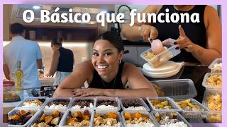 PREPARANDO AS COMIDAS DA SEMANA alimentação saudável e prática