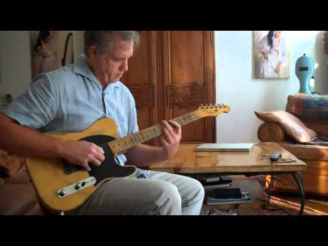 1953 Vintage Fender Esquire | Telecaster Guitar Video 2 played by Mark Lovett  marklovett.com