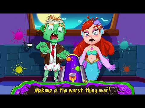 Spa Day with a Monster - Salon & Makeover Games Video