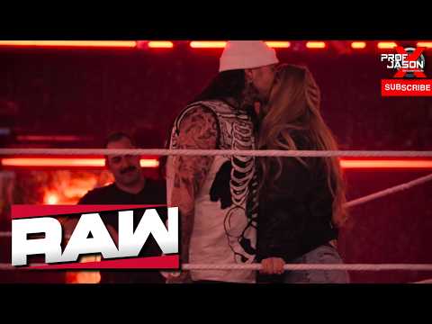 OFF-CAMERA KISS & CUDDLE! DOMINIK MYSTERIO & LIV MORGAN VIRAL CLIP!