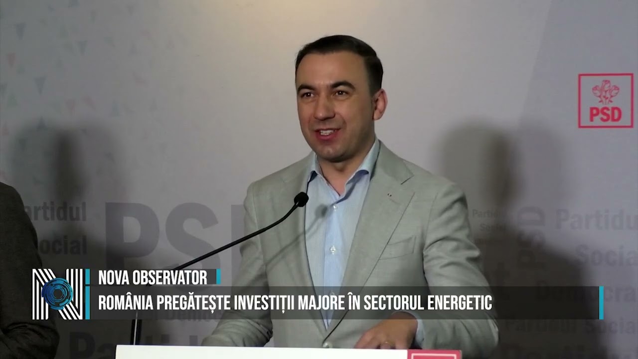 România pregătește investiții majore în sectorul energetic
