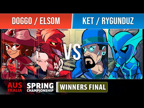 Doggo & Elsom VS Ket & Rygunduz - Winners Final - AUS - Brawlhalla Spring Championship 2022