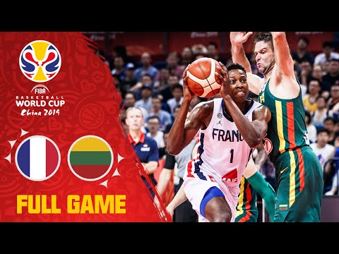 France v Lithuania was decided by a single possession! - Full Game - FIBA Basketball World Cup 2019