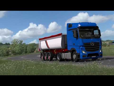 ETS2 Mercedes Actros MP4 1845 Pleven - Pitești