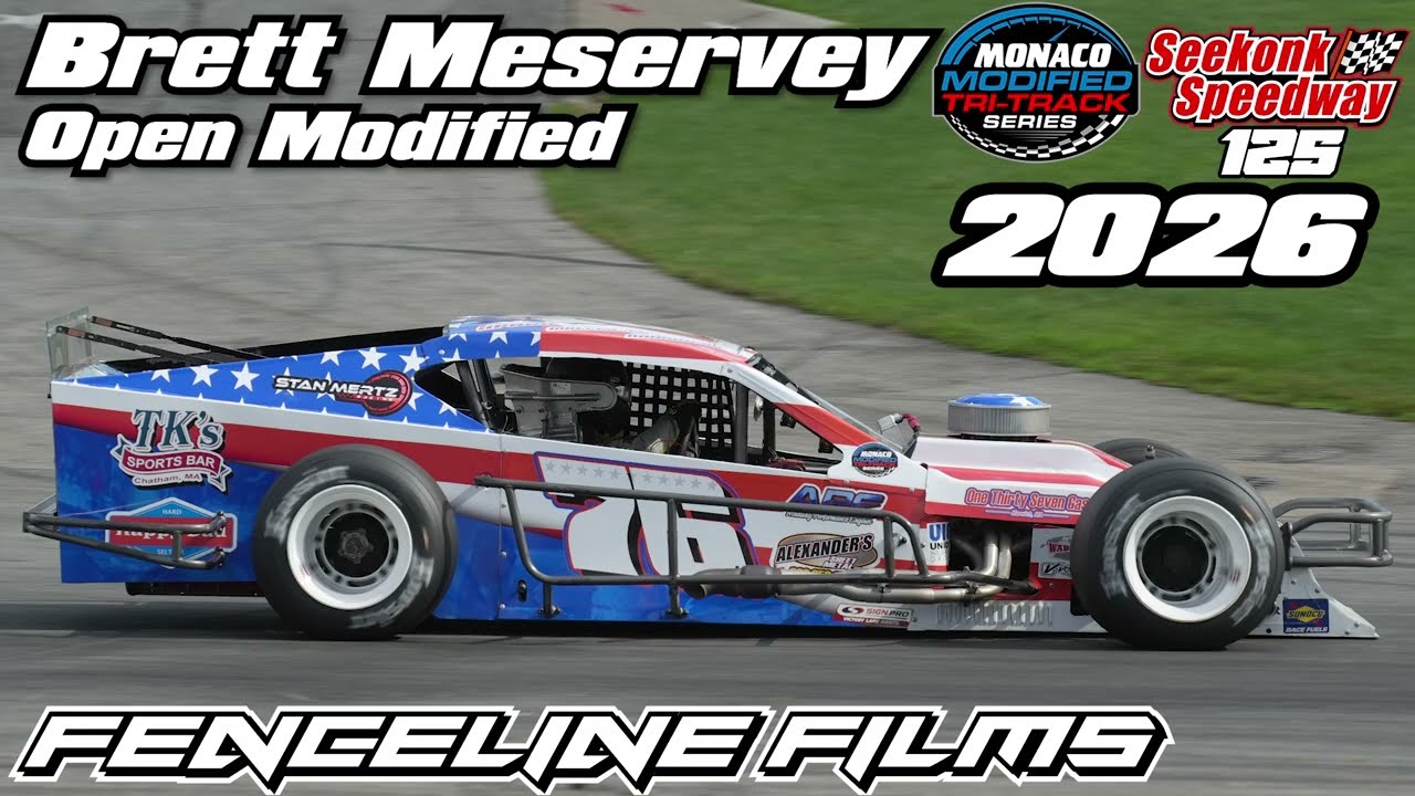 Brett Meservey Monaco Tri Track Modified Seekonk Speedway 125