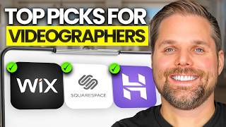 Best Website Builder for Videographers (Top 3 in 2026)