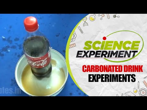 Science Experiment - 49 | Carbonated Drink Experiment | Chemistry Experiment