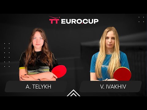 14:05 Anastasiia Telykh - Valeriia Ivakhiv 03.12.2023 TT Euro.Cup Ukraine Master.  TABLE 4