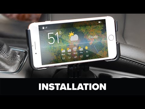 WeatherTech CupFone® Two View: Installation