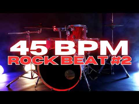 45 BPM - Rock Drum Beat - Loop 2