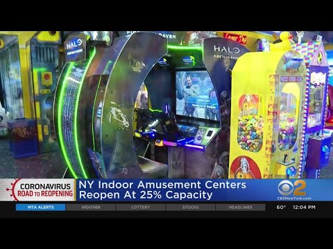 Indoor Amusement Centers Reopen In New York