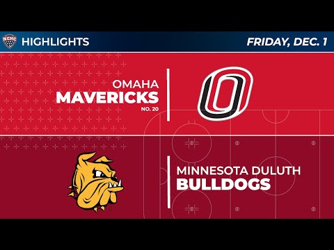 12-1-23 Omaha at Minnesota Duluth Highlights