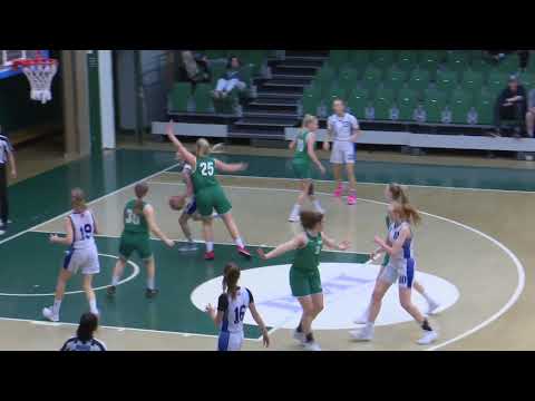 Highlights Girls 03 final, Scania Cup 2019/Nordic Championship. BMS Herlev - Honka 64-61