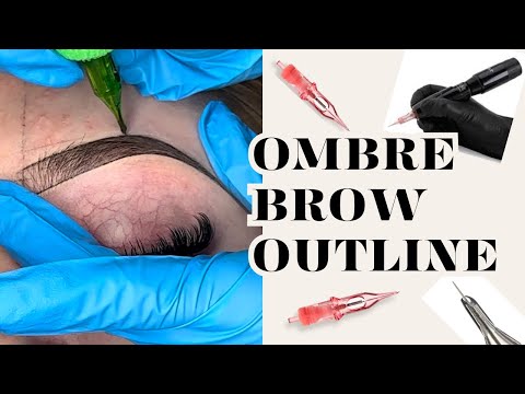 WHEN & HOW TO OUTLINE FOR OMBRÉ POWDER BROWS