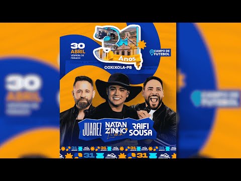 FESTA DE EMANCIPAÇÃO POLÍTICA 31 ANOS DE COXIXOLA -PB