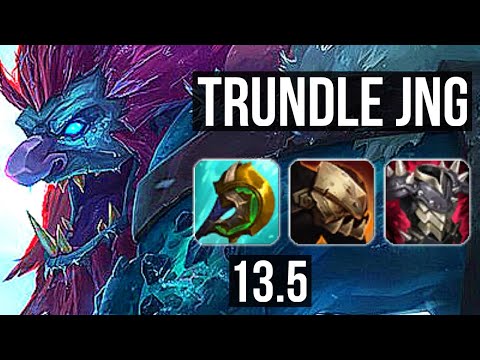 TRUNDLE vs SYLAS (JNG) | 8/4/18 | KR Grandmaster | 13.5
