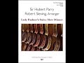 Lady Radnor’s Suite: Slow Minuet Arranged by Robert Sieving SO376F