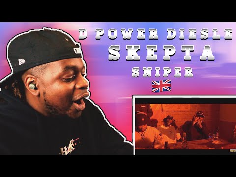 American Reacts To UK Rappers| D Power Diesle X Skepta - Sniper [Music Video] | GRM Daily REACTION