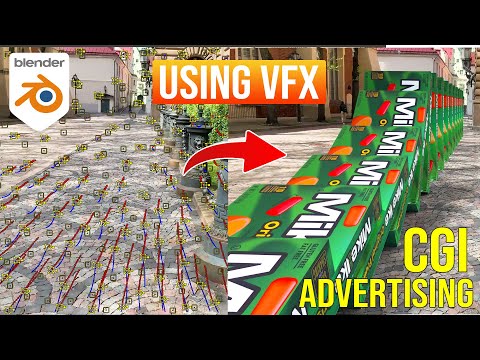 How To Create Brand s CGI Ads Using VFX in Blender Blender VFX Tutorial