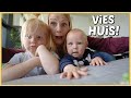 ONS HUiS iS EEN GROTE BENDE, + JULLiE EVEN BiJPRATEN  ? | Bellinga Vlog #2478