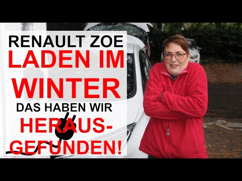 Heizung beim Laden Renault Zoe R110 Experience ZE50 2020 - so geht es scheinbar