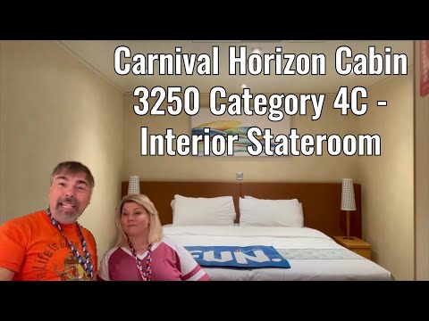 Carnival Horizon Cabin 3250 Category 4C - Interior Stateroom