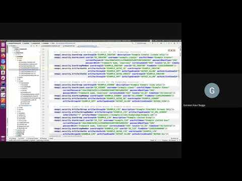 Learn Moqui Session 8 - Artifact Security - Entity, Service and Screen