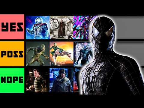 Ranking Spider-Man Villains By Their Chances Of BEATING Symbiote Spider-Man…