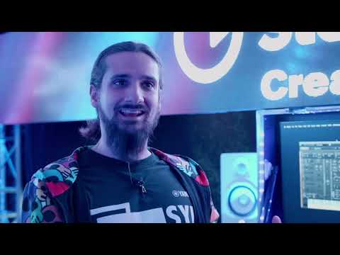 Steinberg on the Elk Powered Retrologue desktop synth